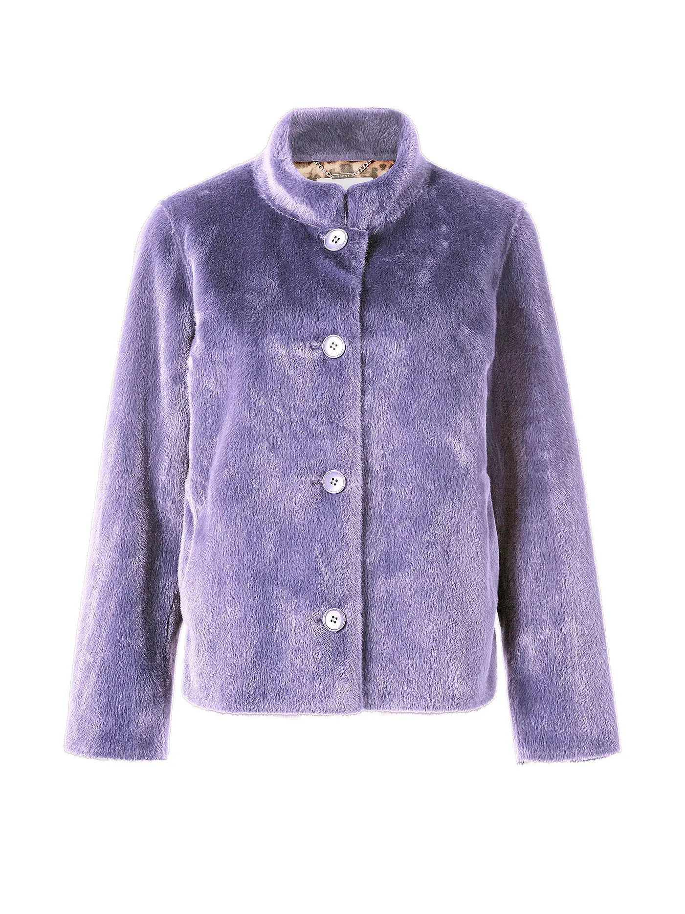 RICH & ROYAL | Jacke in Felloptik | 